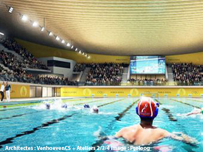 Performance environnementale du Centre Aquatique & Franchissement, à Saint-Denis